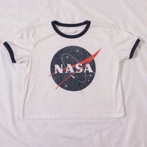 Buzz Aldrin Retro-Style “NASA” Crop